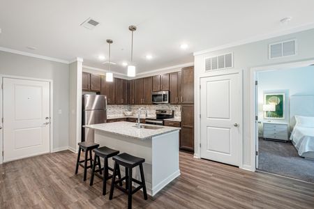 Kitchen and bedroom